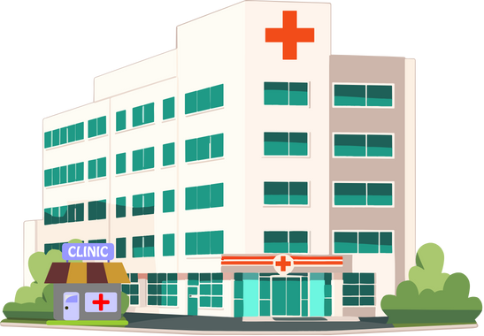 Hospital and clinics