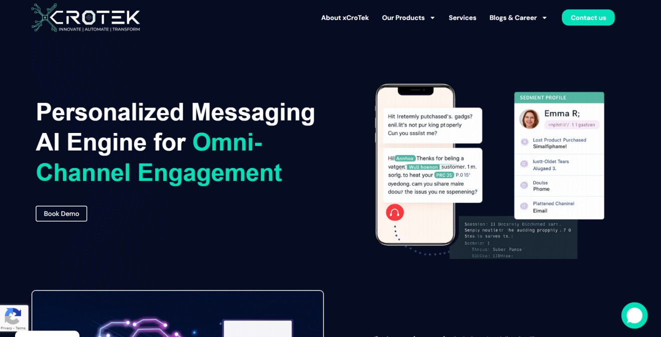 Personalized Messaging AI Engine for for Omni-Channel Engagement