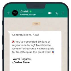 Achievement Milestone Message