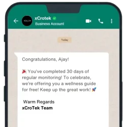 Achievement Milestone Message